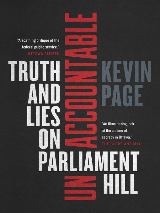 Title details for Unaccountable by Kevin Page - Wait list